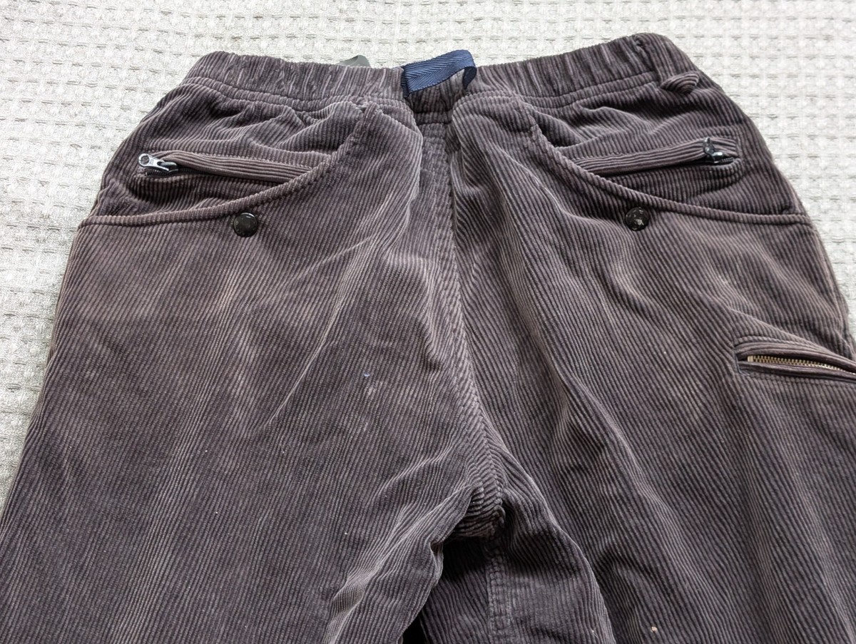 Pilgrim Surf Supply Pants Adult XS Extra Small Brown Corduroy