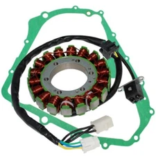 Stator & Gasket for Suzuki LT-A400F LTA400F Eiger 400 Auto 4X4 2002-2007