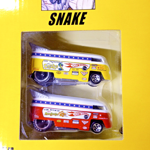 Hot Wheels Classics Mongoose & Snake Drag Race Set Volkswagen VW Drag Bus 2-Pack - Picture 7 of 15