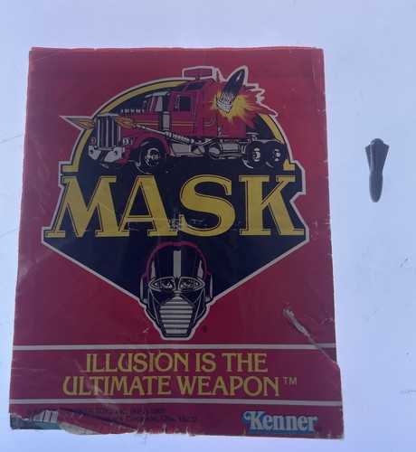 Kenner MASK Firefly complete with outer box Julio Lopez figure & rocket - Picture 4 of 12