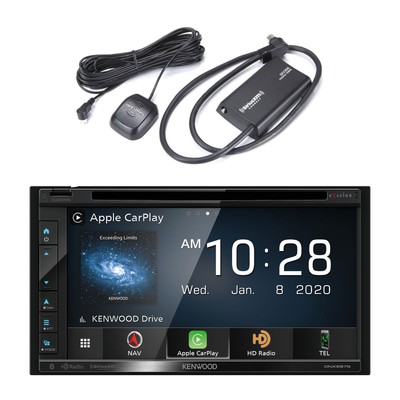 Kenwood DNX697S Nav Receiver w/ CarPlay, Android Auto & SiriusXM