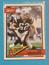 🏈 2018 Panini Classic Football Red Back Base Card #199 Ted JOHNSON #/299 🏈