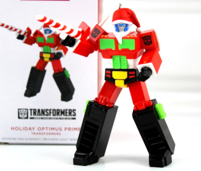 Hallmark Transformers Holiday Optimus Prime Ornament Robots In Disguise New 2024