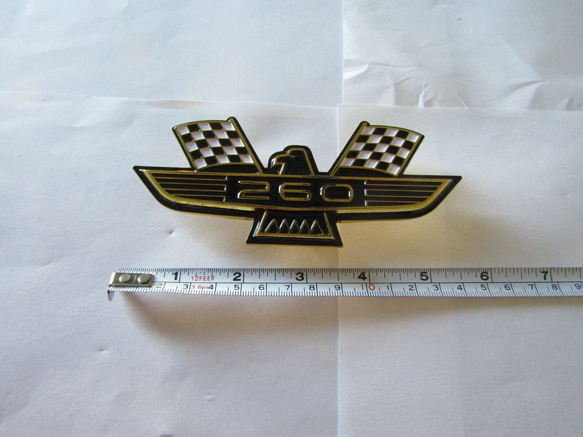 1962 1963 FORD GALAXIE FALCON COBRA COMET FRONT FENDER EMBLEM