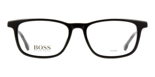 NEW AND AUTJHENTIC  Hugo Boss  1050/IT  2M2 Black  Gold 52  17  145 - Picture 1 of 3