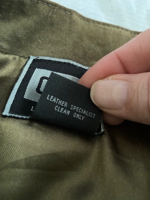 Clio Leather Patchwork Suede Multicolor A Line Sk… - image 7