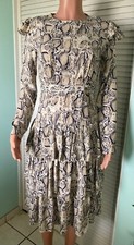 WOMENS SBet SNAKESKIN DRESS SIZE SMALL