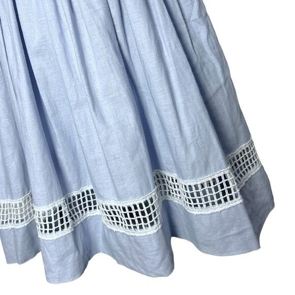 VTG 90’s Three Blind Mice Blue & White Short Sleeve Dress & Bloomers 24 months