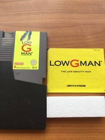 Nintendo NES Game: Low-G Man PAL-A CIB MATTEL