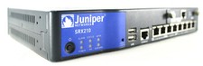 Juniper SRX210 SRX210HE-POE Gateway with T1/E1 card - No AC Adapter