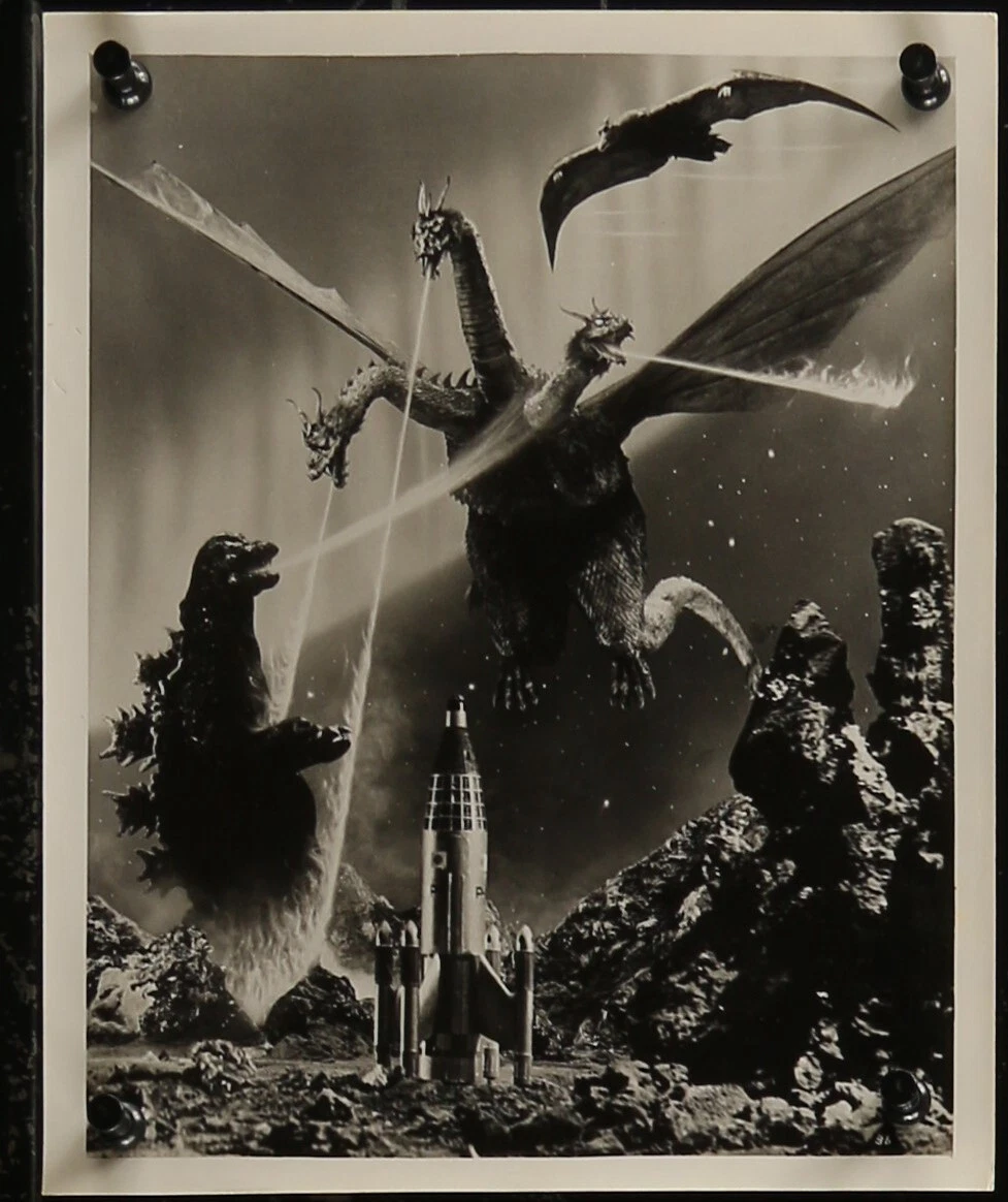 INVASION OF ASTRO MONSTER ZERO MOVIE PHOTO 1970 GODZILLA GHIDORA RODAN  BATTLE | eBay