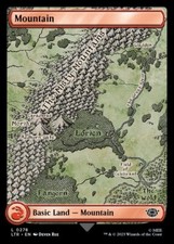 Mountain - Full Art - #278 - Lord of the Rings - NM MTG