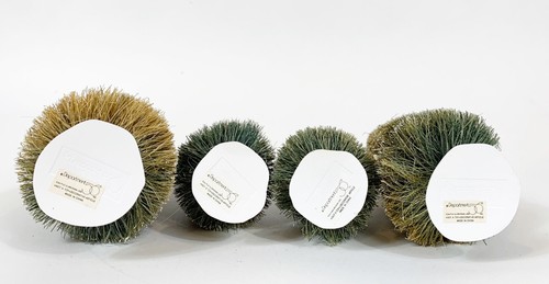 DEPARTMENT 56 FROSTED TOPIARY TREES Set of 4 Accessories #52019 - Picture 4 of 4