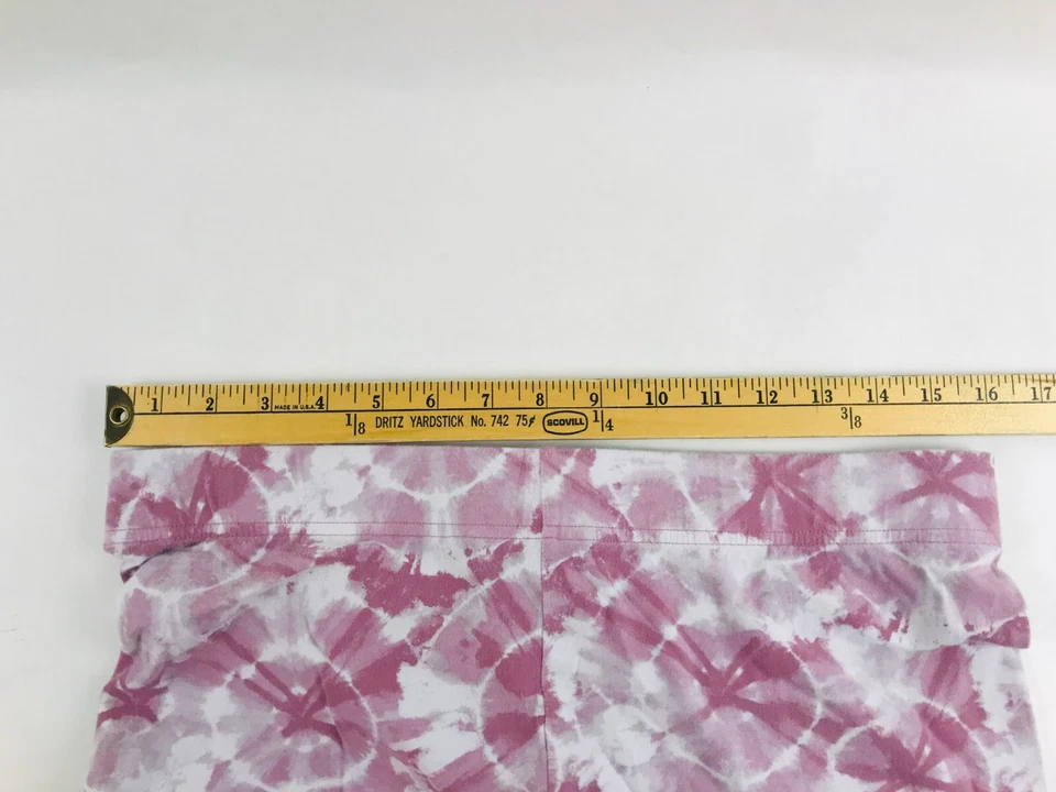 Pantalones de yoga Old Navy para mujer talla grande púrpura blanco tie dye salón elásticos Foto 3 de 4