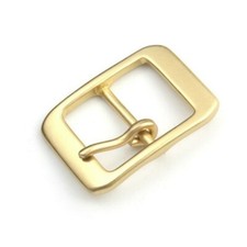 2Pcs Solid Brass Pin Buckle for Men Leather Belt Replacement Strap Accessory