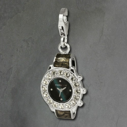 Montre-pendentif Elvia En Argent - Cadran Multicolore - Occasion