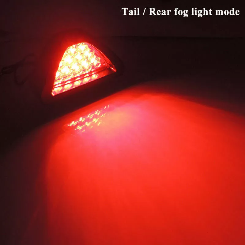 Clear F1 12LED Rear Brake Stop Light Warning Strobe Lamp For NISSAN Models US - Image 3 of 4