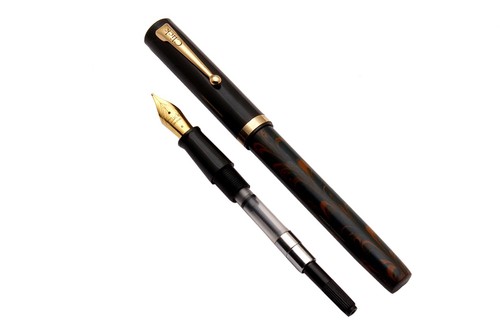 Click Orion Ebonite Barrel Fountain Pens With 3in1 Ink Filling Mechanism NEW - Picture 5 of 16