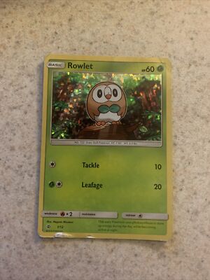 rowlet pokemon card mcdonalds Rowlet [Holo] #2 Prices | Pokemon McDonalds 2022