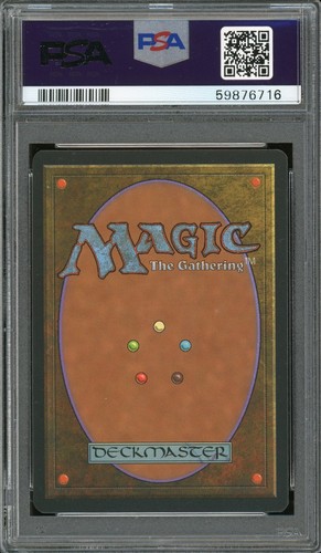 1996 Magic the Gathering MTG Mirage Serene Heart PSA 10 Pop 1 - Picture 2 of 2