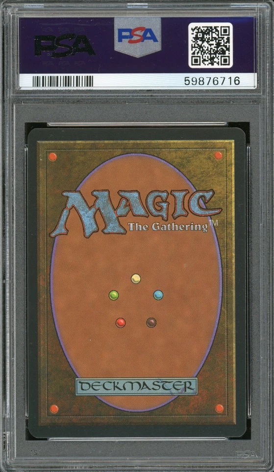 1996 Magic the Gathering MTG Mirage Serene Heart PSA 10 Pop 1 - Image 2 of 2
