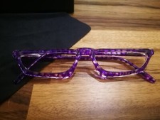 Alain Mikli Cat Eye Eyeglasses Model 913 Color Purple Crystal NOS Super Rare