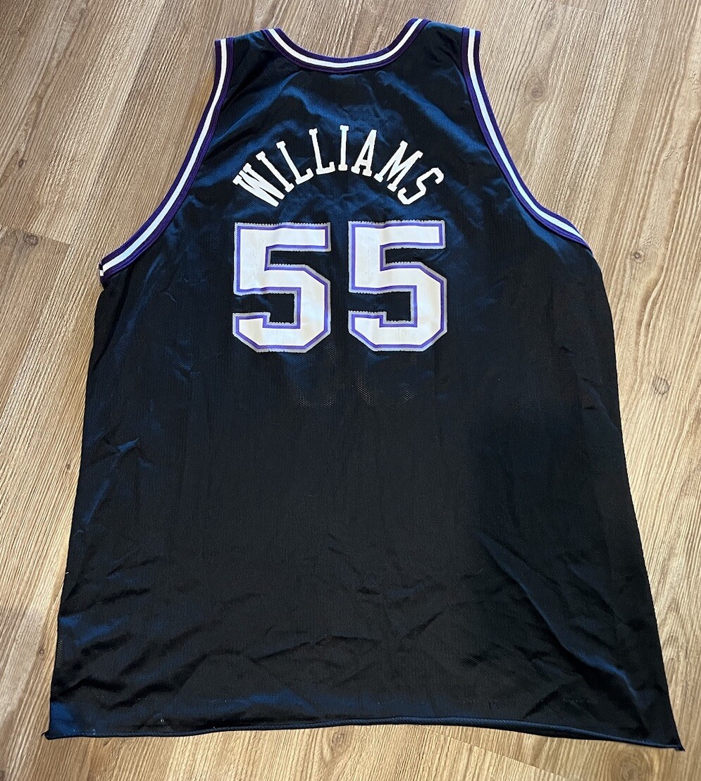 Vintage Sacramento Kings Jason Williams Champion Basketball