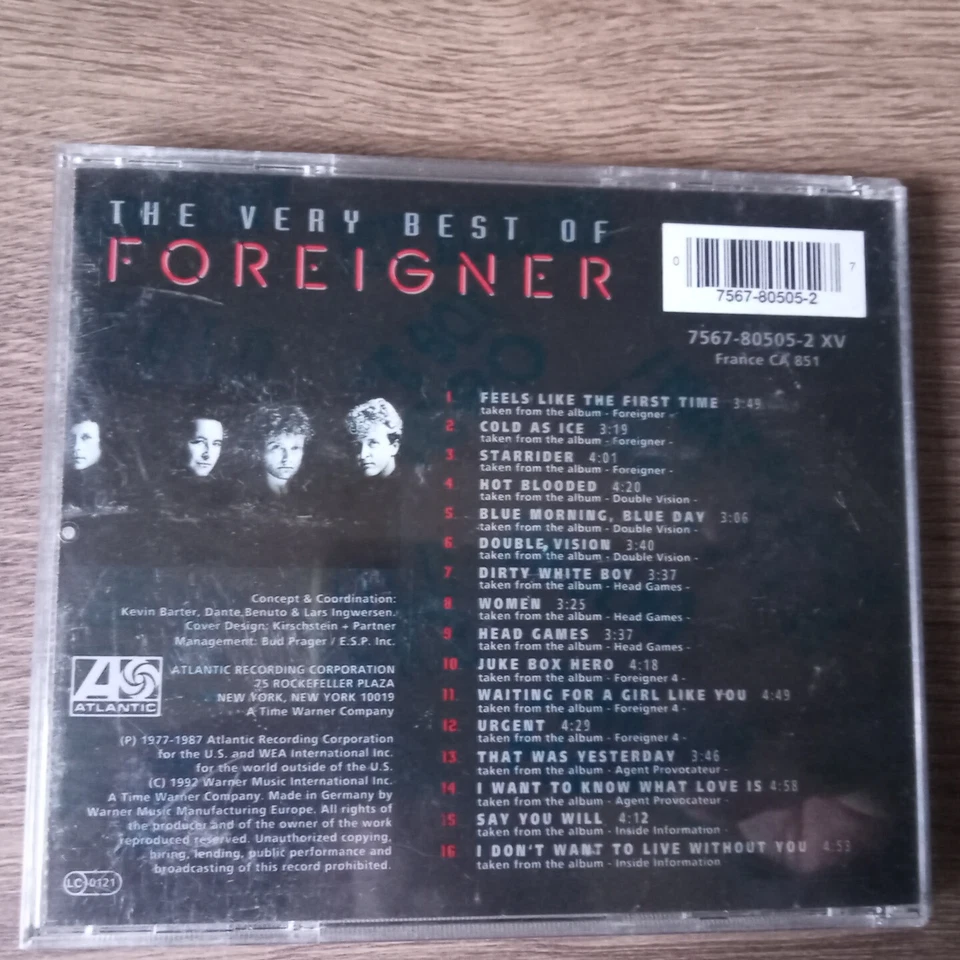 Foreigner - The Very Best Of Foreigner - Bild 2 von 2