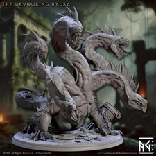 The Devouring Hydra - Artisan Guild - DnD Tabletop Games - Resin Miniature
