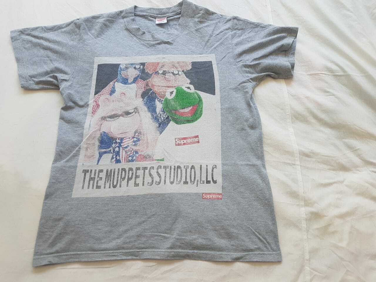 Supreme X Kermit The Frog Muppet Tee Size Large S… - image 4