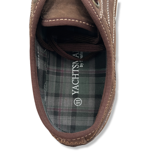 Seafarer Yachtsman Moc Mens Casual Leather Classic Boat Deck Shoes Brown Size 11 - Picture 11 of 12