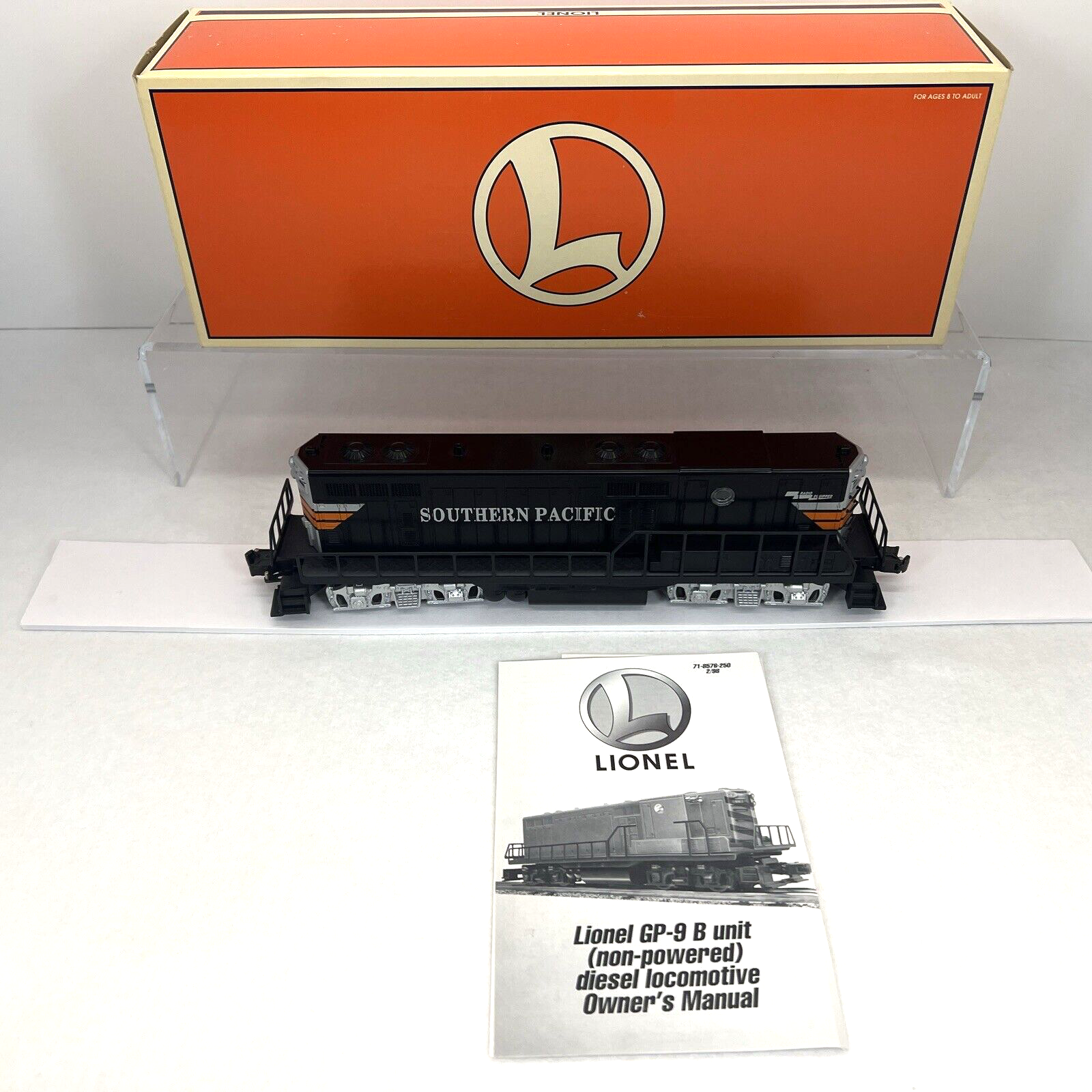 Lionel 6-18864 Southern Pacific Non-Powered GP-9 B Unit Diesel O Gauge New #2386