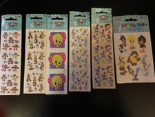 Vintage 1996 Sandylion Looney Tunes Lovables Stickers. Choice of 6 designs