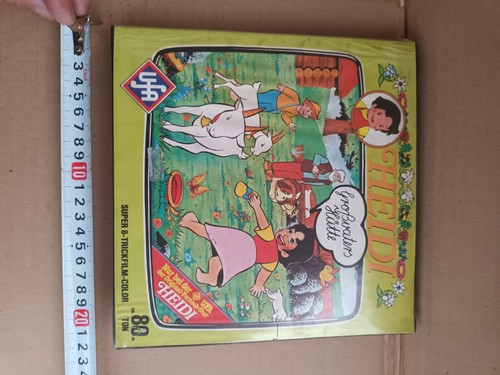 rare Vintage 1978 Heidi a girl of the Alps Super 8mm Film Anime buscher Germany - Picture 16 of 16
