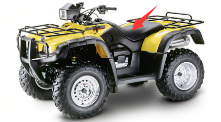 Complete Seat  For Honda Foreman Rubicon 500 TRX500FA FGA  01-04#77100-HN2-000ZA