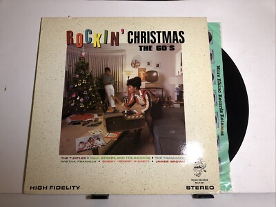 NICE NM Rockin  Christmas The 60 s RNLP 067 LP 12in Vinyl Record Album