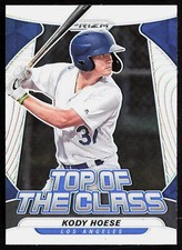 2020 Panini Prizm Top of The Class Silver Prizm Kody Hoese #TOC-25 Dodgers