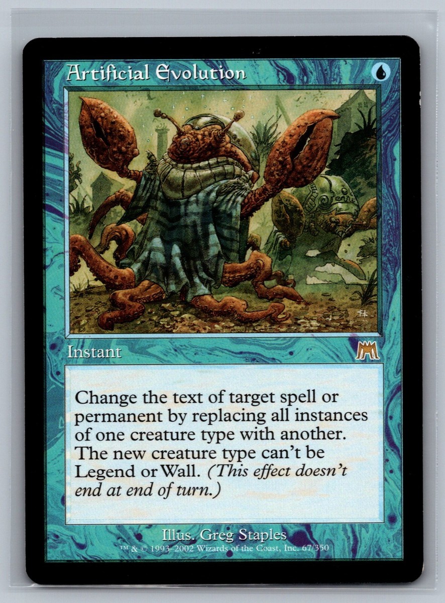 Magic: The Gathering - Artificial Evolution (Evoluzione Artificiale) - Set Onslaught - Carta Rara