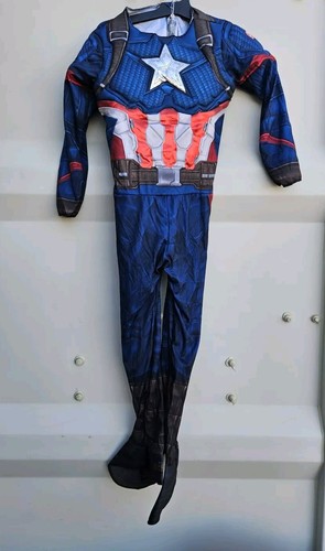 NWOT Marvel Avengers Endgame Captain America Child Costume - Size Medium - Picture 2 of 2