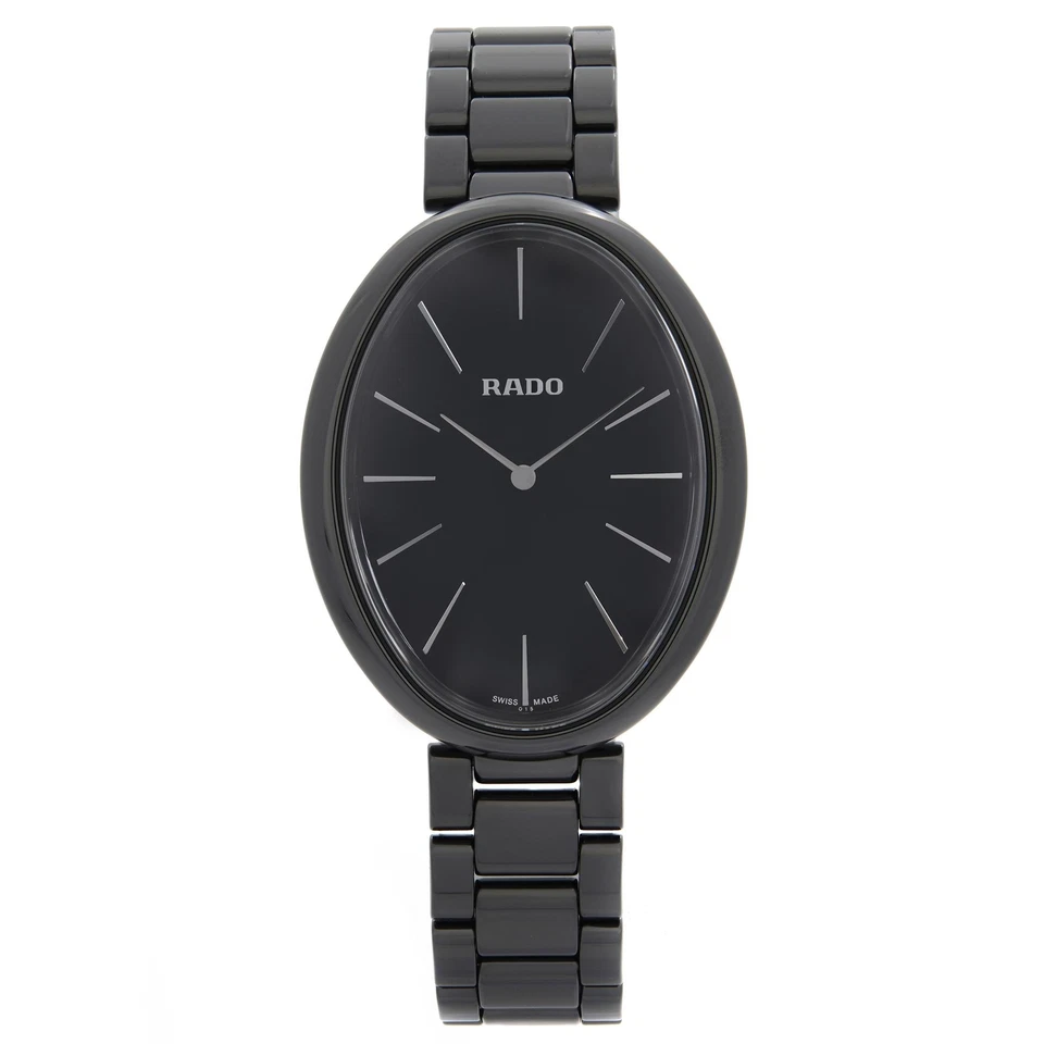 Rado Esenza Touch Black Dial Ceramic Quartz Ladies Watch R53093152