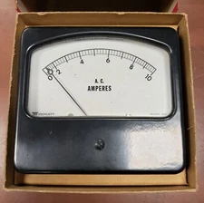 Triplett AC Milliammeter Milliamperes 0-10 Model 430 Gauge - NEW IN BOX