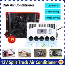 US 12V Parking AC Unit - Truck RV Air Conditioner Cooling System 12000 BTU