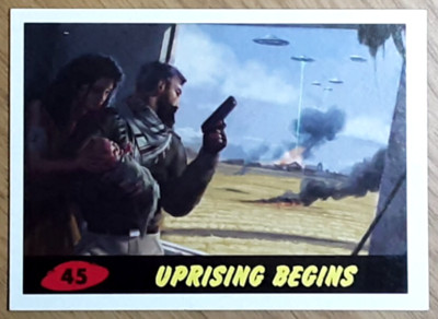 2015 Mars Attacks Occupation Heritage Card 45 UPRISING STARTS.