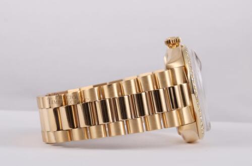 Rolex Day-Date President 18 Karat Gold 18038-Champagner Diamant Zifferblatt-Diamant Lünette - Bild 6 von 9