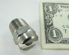 PNR Stainless 65 Degree Flat Fan Jet Sprayer Nozzles 1/4 NPT 303SS HBR 2195 B1Y