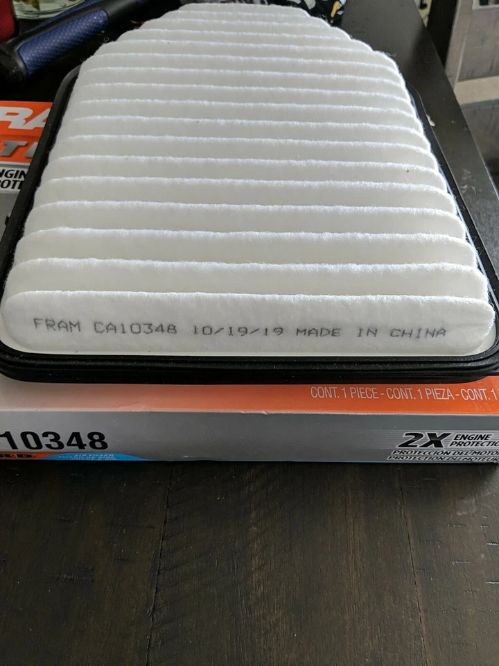 Filtro de aire - Marco protector adicional CA10348 Jeep Wrangler Foto 2 de 2