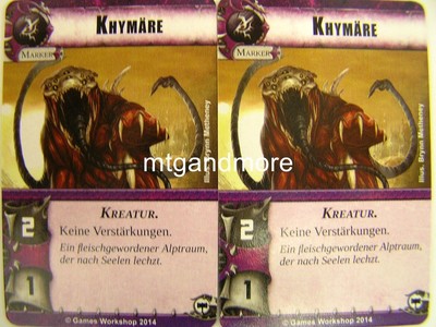 Warhammer 40000 Conquest LCG - 2x Khymäre - Base Set dt.
