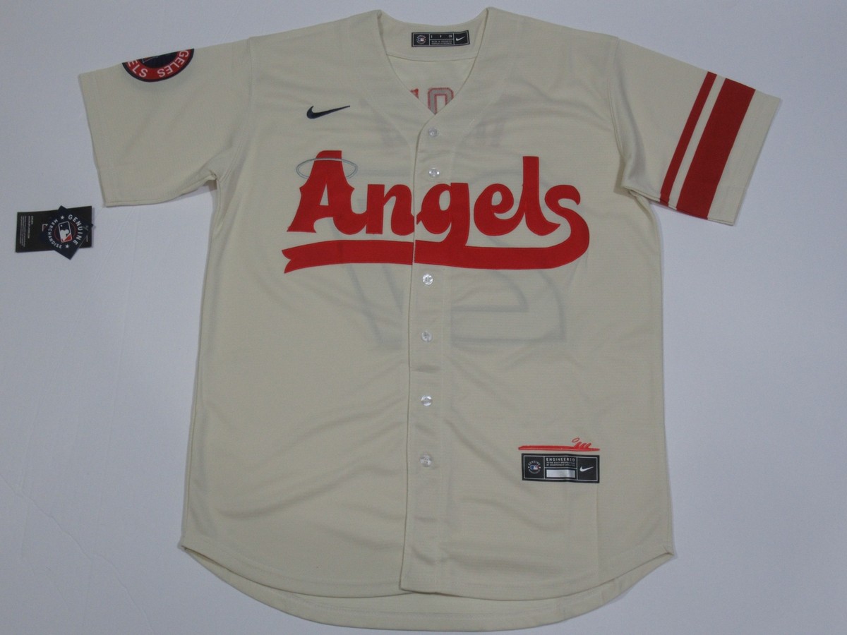 NWT Mike Trout #27 Los Angeles Angels City Connect Men's Jersey
