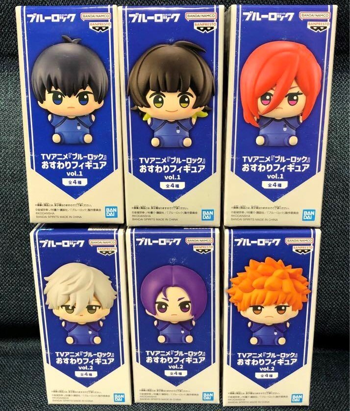 BlueLock Osuwari figure Set of 6 H5cm namco limited Kodansha