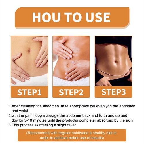 1PCS Slimming Lose Weight Paste Anti-Cellulite Removal Body Fat Burning Cream - Picture 5 of 10